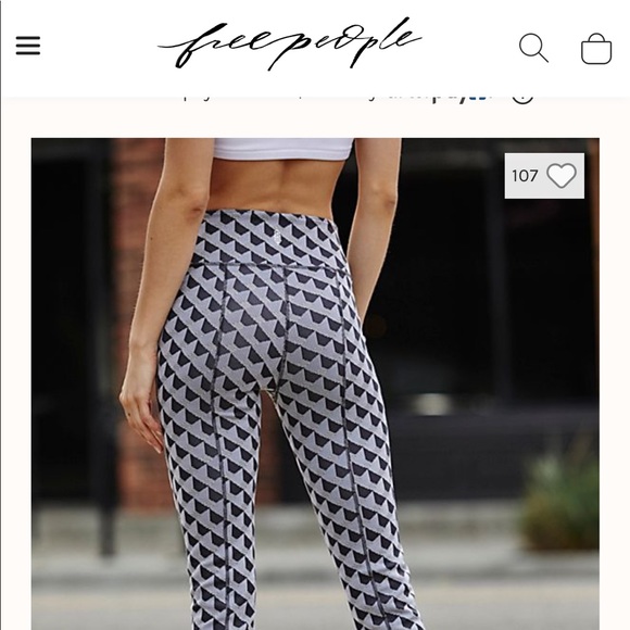 Free People High-Rise Cropped Legging NWT XS - Picture 1 of 6